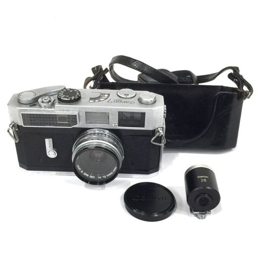 1円 Canon MODEL 7 LENS 28mm 1:2.8 レンジファインダー フィルムカメラ レンズ ジャンク拍卖