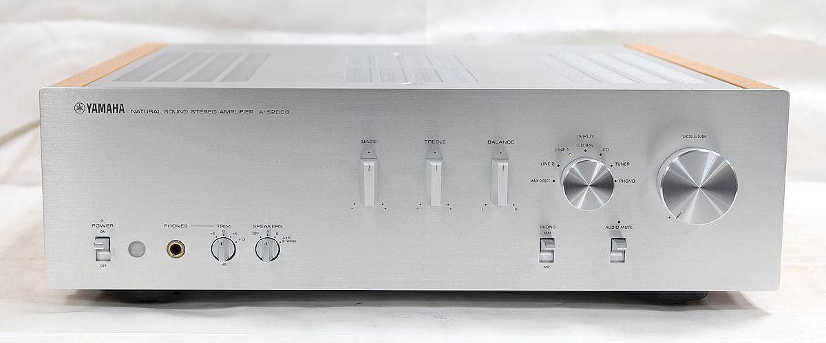 【店頭併売・中古】YAMAHA プリメインアンプ A-S2000 ※中古保証6ヵ月拍卖
