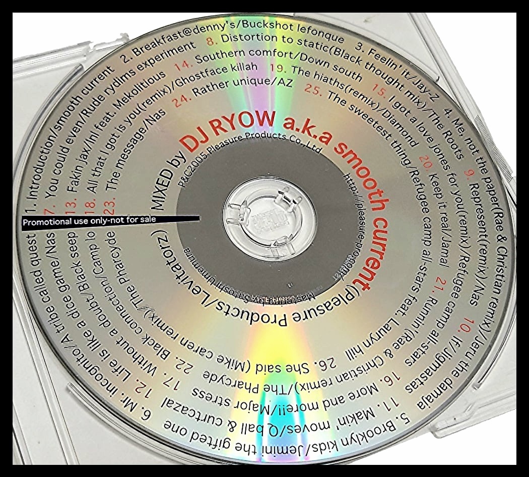 即決 非売品 DJ RYOW a.k.a SMOOTH CURRENT / HIP HOP CLASSIC MIX CD★MURO KIYO KOCO NUJABES DEV LARGE MINOYAMA CELORY SHU-G HASEBE拍卖