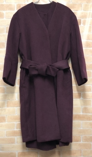 紐ベルト付 Rosso ロッソ 2Wayセットアップコート RA97-27B003 パープル FREE 111437186#拍卖