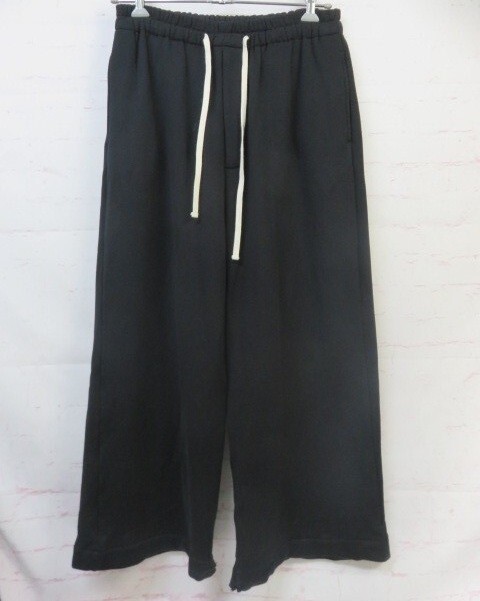My beautiful landlet マイビューティフルランドレッド パンツ worsted wide pants WM02-PT241024 ブラック 0 991843625#拍卖