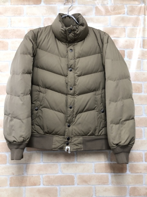 A BATHING APE アベイシングエイプ ダウンジャケット 001HJ9801004 ベージュ S 111434135#拍卖