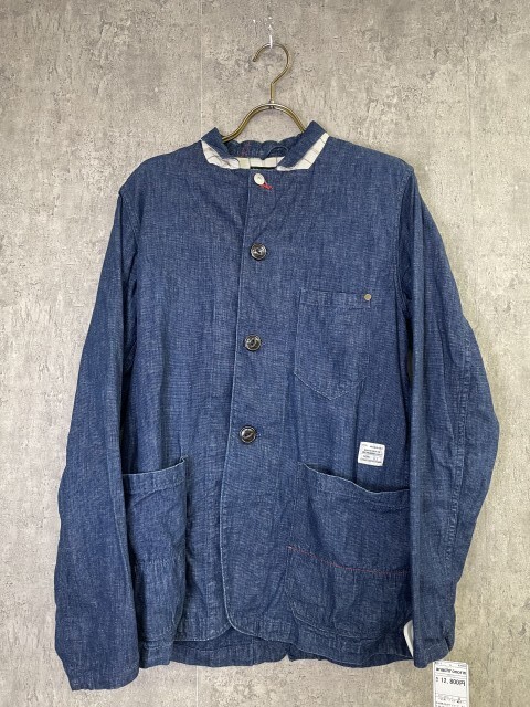 日本製 ANACHRONORM アナクロノーム ジャケット カバーオール インディゴ 33929853#4拍卖