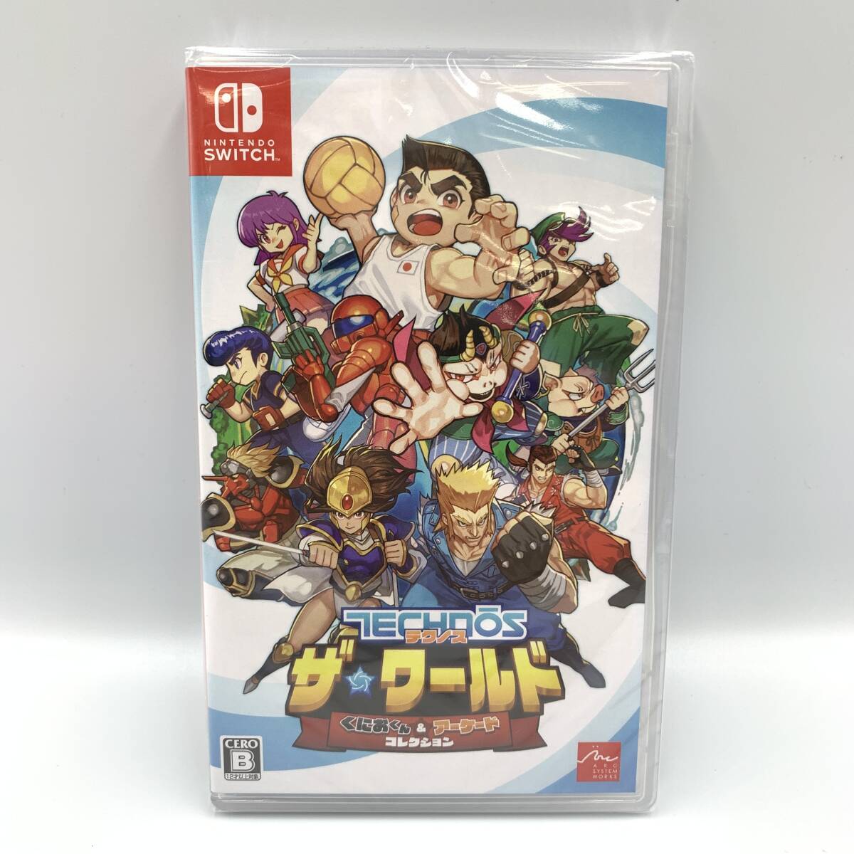 未開封 Switch ゲームソフト テクノス ザ・ワールド くにおくん&アーケードコレクション アークシステムワークス拍卖