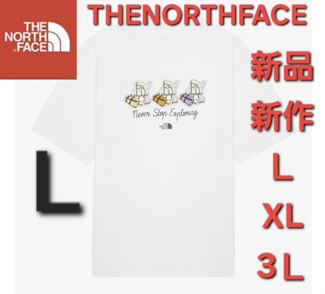 THENORTHFACE ノースフェイス 新品 新作 半袖 TシャツトップスL拍卖