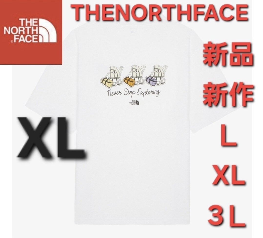 THENORTHFACE ノースフェイス 新品 新作 半袖 TシャツトップスXL拍卖