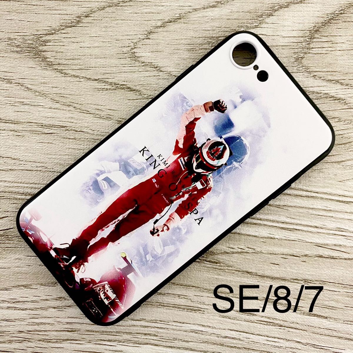 キミ・ライコネン ベルギー GP iPhone 8 / 7 / SE ケース F1 フェラーリ Ferrari スマホ拍卖
