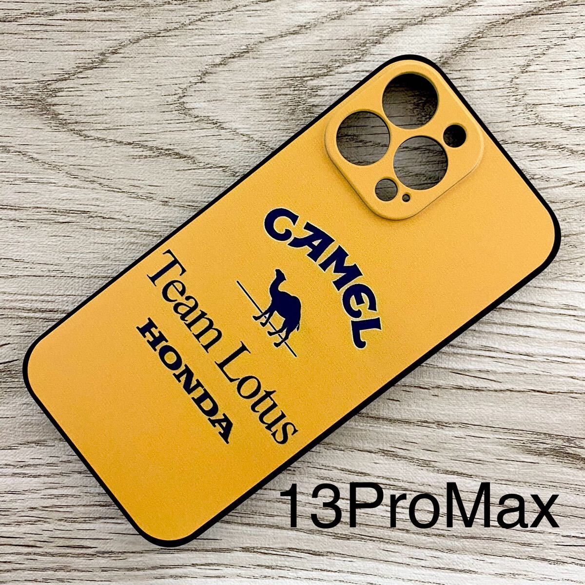 キャメル ロータス ホンダ iPhone 13 Pro Max ケース F1 アイルトン・セナ スマホ拍卖