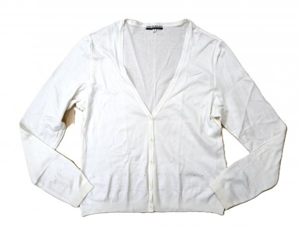 CASTELBAJAC カステルバジャック ★ カーディガン ★ ホワイト・ラインストーン付き拍卖