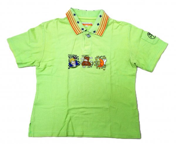 CASTELBAJAC カステルバジャック ★ ポロシャツ・シャツ ★ ライトグリーン・ロゴ・ロゴマーク入り拍卖