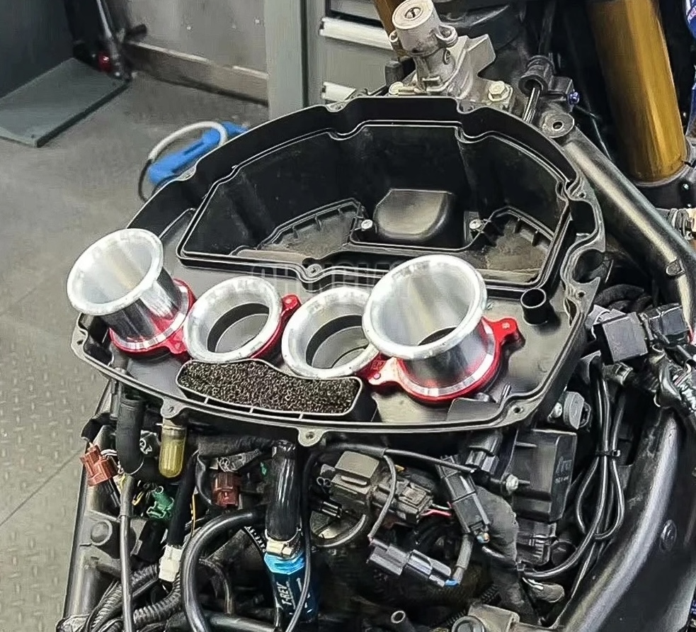 新品 ★ GSX-S 1000/R 1000 TMS/ 不等長ファンネルキット GSX-S 1000 /GSX-R 1000 エアフィルター ヨシムラ同長 50mm 70mm拍卖