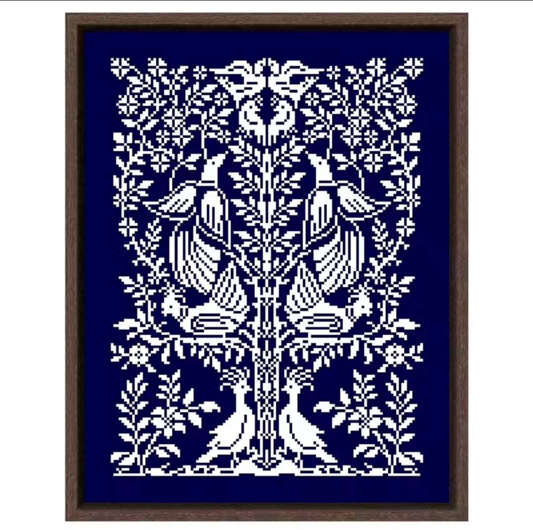 クロスステッチキット モノクロームトーテム 14CT モチーフ 刺繍拍卖
