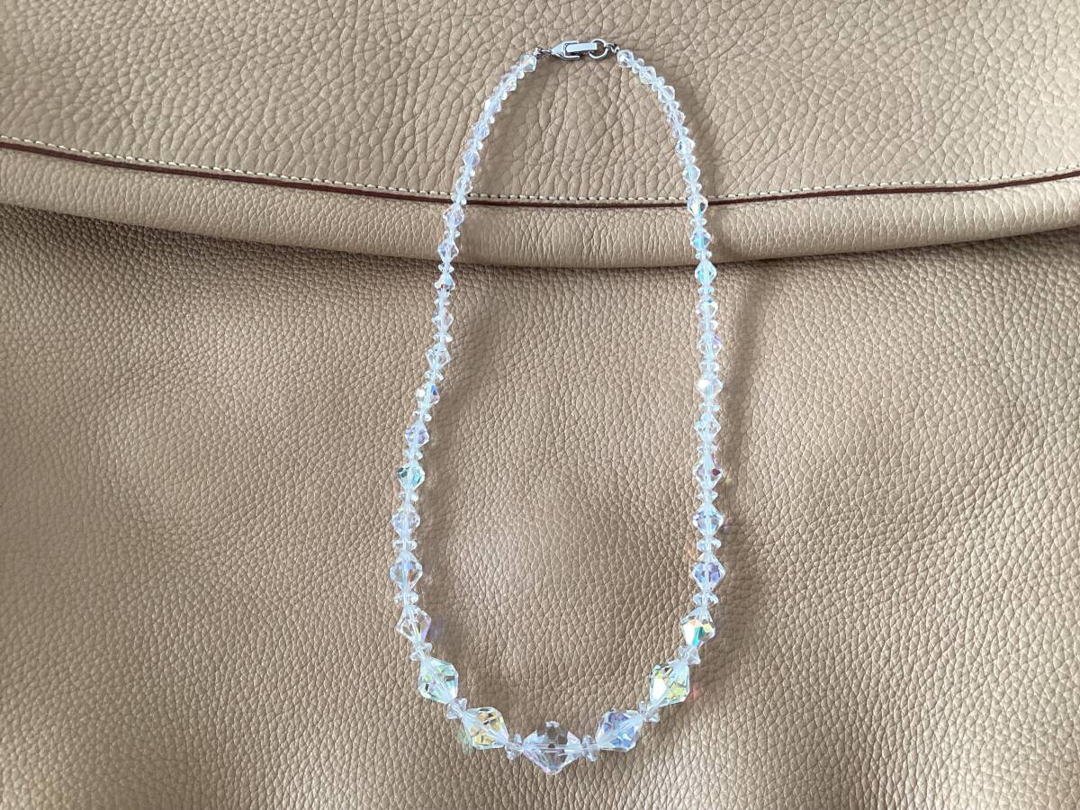 ★美品★ヨシエイナバ  クリスタルモチーフネックレス拍卖