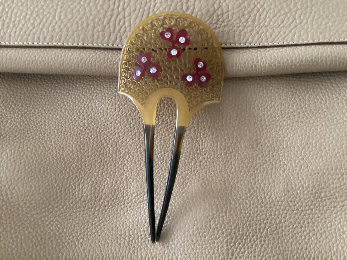 ★美品★ビンテージ  かんざし アメ色拍卖