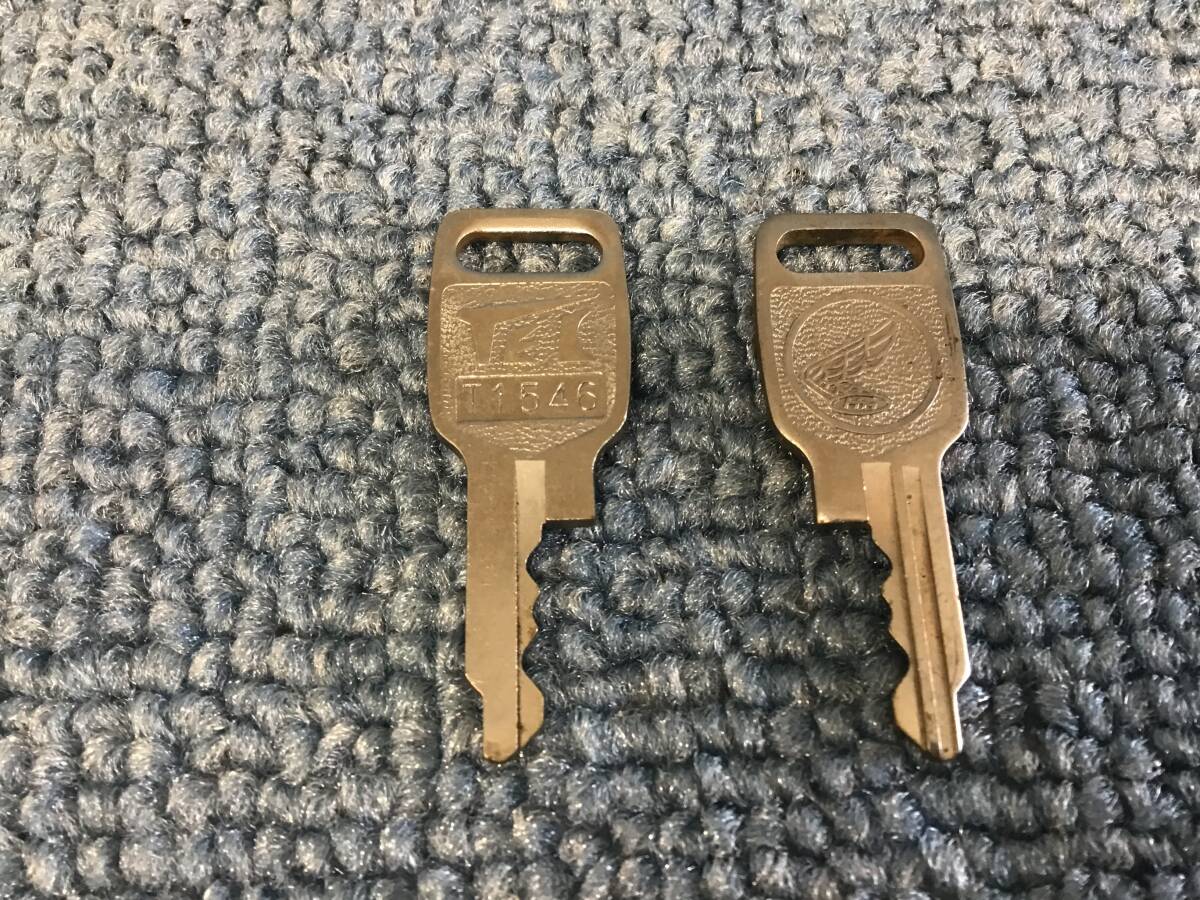 ホンダ ウィング Tec 小タイプ キー 純正 CB750 CB350 CB550 ( CB125 CB250 )拍卖