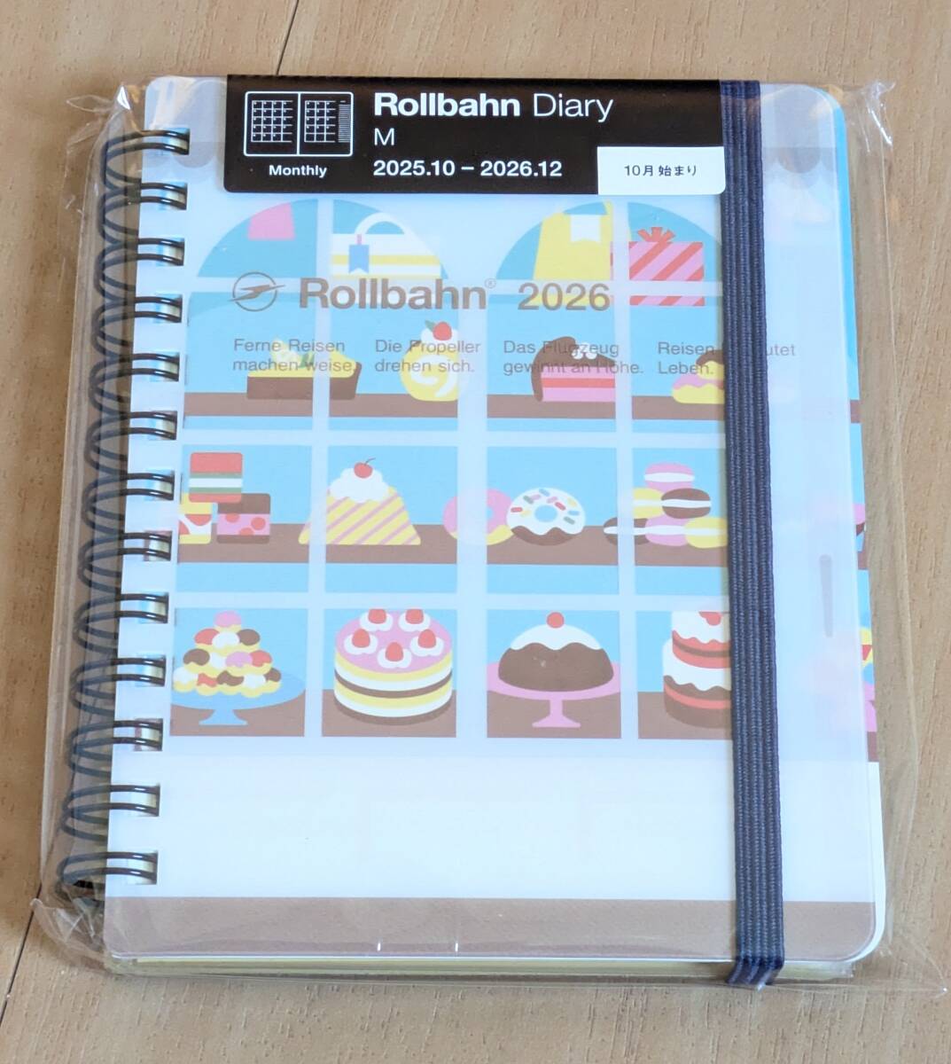 ロルバーンダイアリー 2026 M カシェ ケーキショップ 新品拍卖