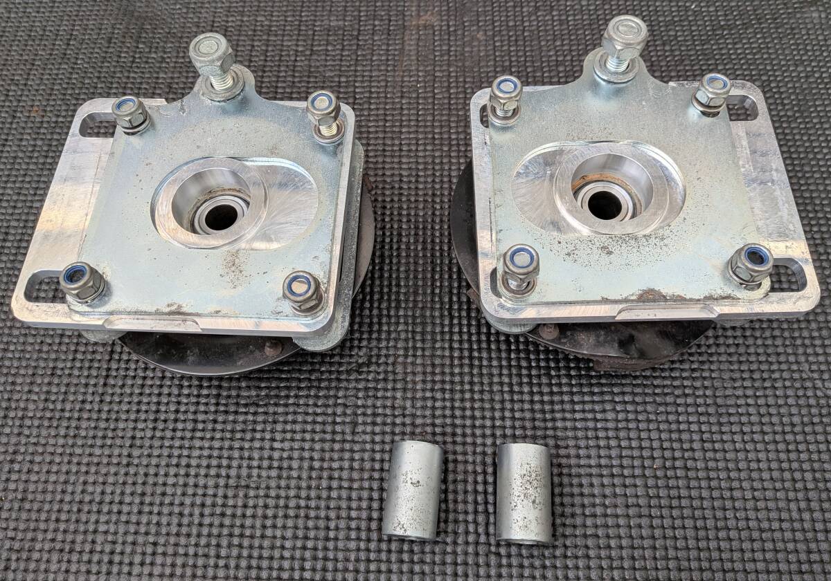 フォード マスタング BBK 純正スプリング径用 アッパーマウント キャンバー キャスター 調整 プレート 2005~2010年拍卖