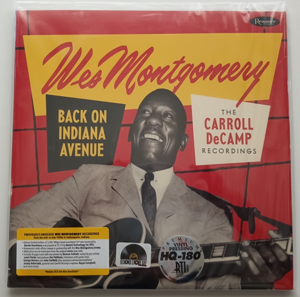 LP◆新品・送料無料◆ウェス・モンゴメリー/BACK ON INDIANA AVENUE & THE CARROLL DeCAMP RECORDINGS 2枚組 Import拍卖