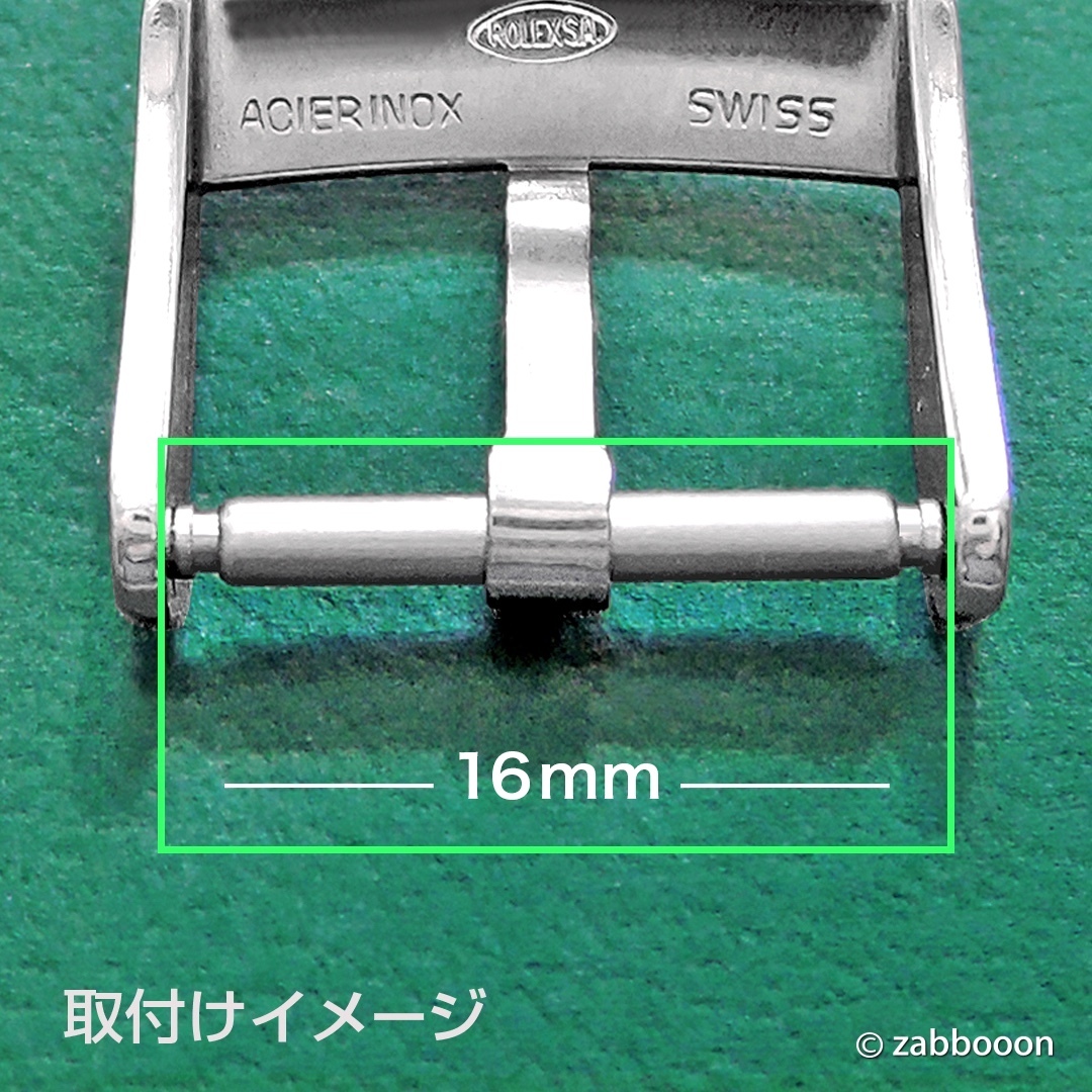 ロレックス代用バネ棒 尾錠専用 バックル 16mm用 その他 SWISS製 16mmサイズ 尾錠専用 2本入り拍卖