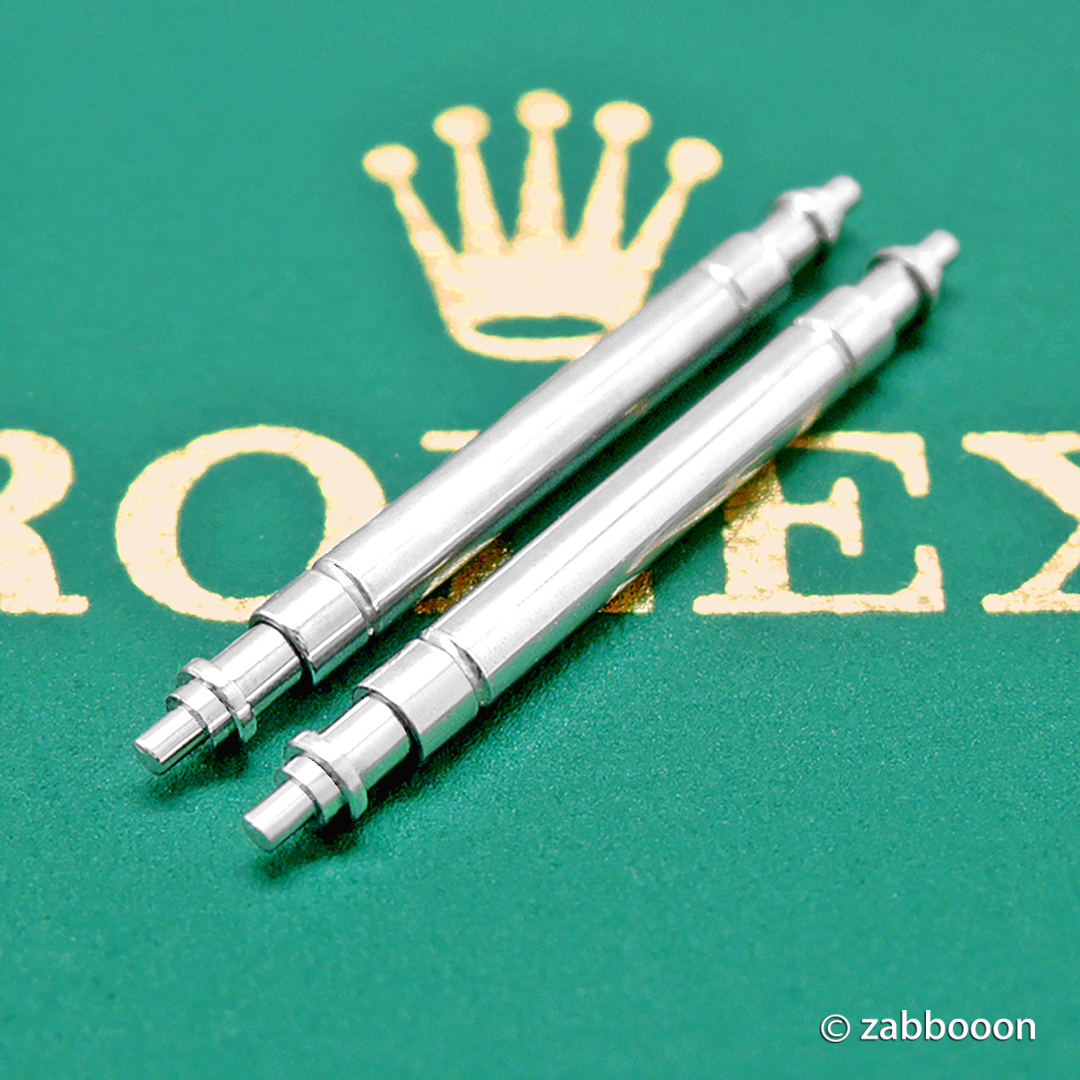 ロレックス純正 SWISS 新型 スポーツ系 バネ棒【未使用に近い】20mm サブマリーナ GMTマスターII エクスプローラーII シードゥエラー拍卖