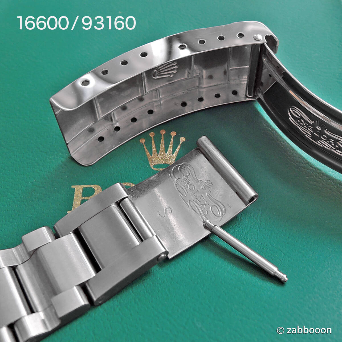 ロレックス フリップロック クラスプ用 バネ棒 φ1.5 エクステンション板専用 シードゥエラー 16660 16600 ブレス品番 93160 93260拍卖