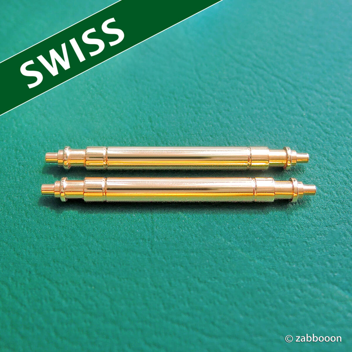 ■ロレックス純正■ バネ棒【金メッキ2重仕上げ】新型20mm Gold ゴールド GMTマスター 16718・116718 サブマリーナ 16618・116618拍卖