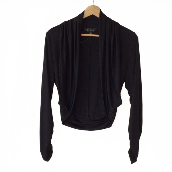 エポカ EPOCA ボレロ サイズ40 M - 黒 レディース 長袖 トップス拍卖