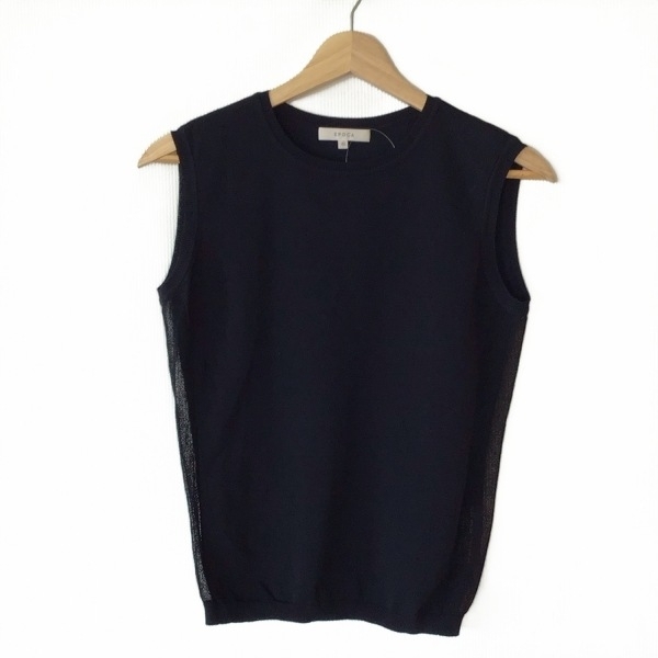 エポカ EPOCA ノースリーブカットソー サイズ40 M - 黒 レディース クルーネック トップス拍卖