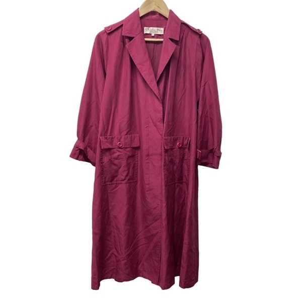 ディオール/クリスチャンディオール DIOR/ChristianDior サイズ7 S - パープルピンク レディース 長袖/秋/春 コート拍卖