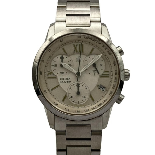 CITIZEN(シチズン) 腕時計 XC(クロスシー) F500-T002382 レディース クロノグラフ ベージュ拍卖