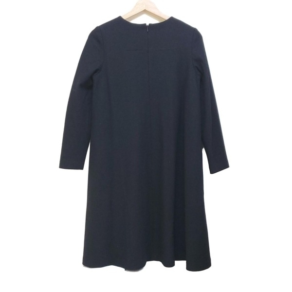 ユナイテッドアローズ UNITED ARROWS サイズ38 M - 黒 レディース クルーネック/長袖/ロング 美品 ワンピース拍卖