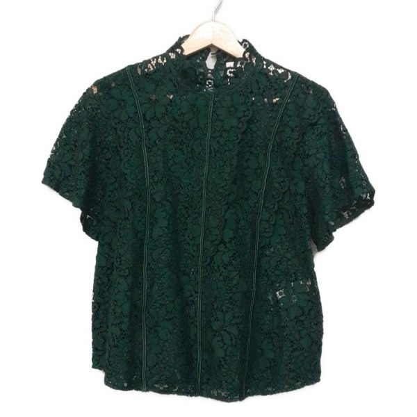 カオン kaon 半袖カットソー サイズFFREE - グリーン レディース レース/シースルー 美品 トップス拍卖