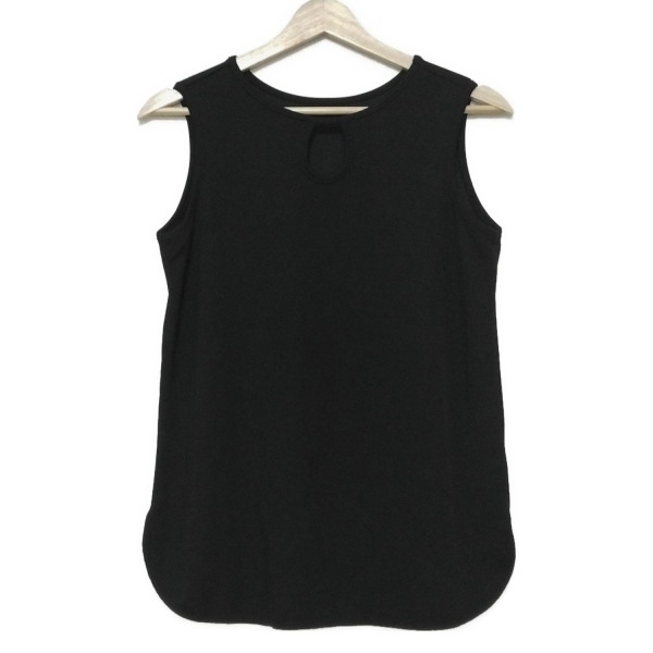 ヨリ yori ノースリーブカットソー サイズ38 M - 黒 レディース クルーネック 美品 トップス拍卖