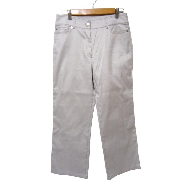 レリアン Leilian パンツ サイズ11 M - ライトグレー レディース フルレングス 美品 ボトムス拍卖