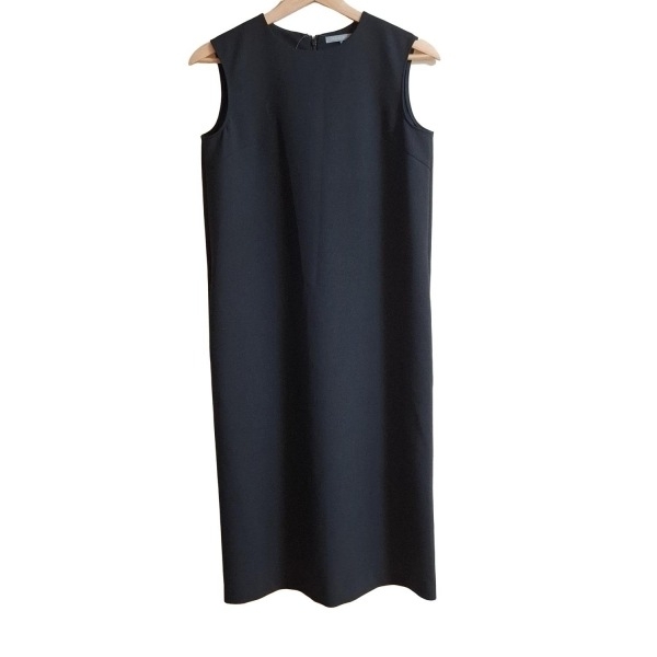セオリーリュクス theory luxe サイズ32 XS - 黒 レディース クルーネック/ノースリーブ/ロング ワンピース拍卖