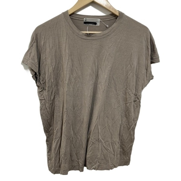 カオス Chaos 半袖Tシャツ サイズF - ベージュ レディース クルーネック/シルク トップス拍卖