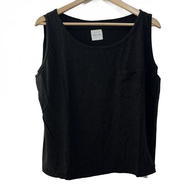 トゥジュー TOUJOURS タンクトップ サイズF - ダークグレー レディース トップス拍卖