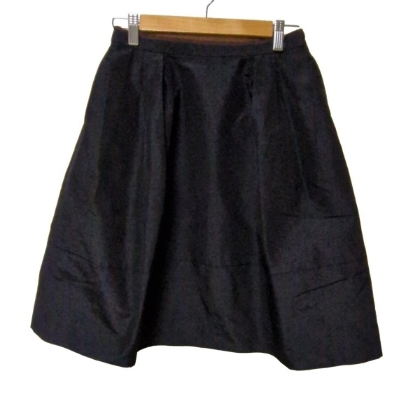 フォクシー FOXEY スカート サイズ40 M 35377 - 黒×ダークブラウン レディース ひざ丈 美品 ボトムス拍卖