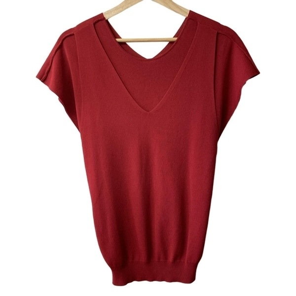 エポカ EPOCA 半袖セーター/ニット サイズ40 M - レッド レディース トップス拍卖