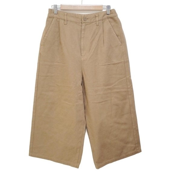 プランテーション Plantation パンツ サイズM - ライトブラウン レディース クロップド(半端丈) 美品 ボトムス拍卖