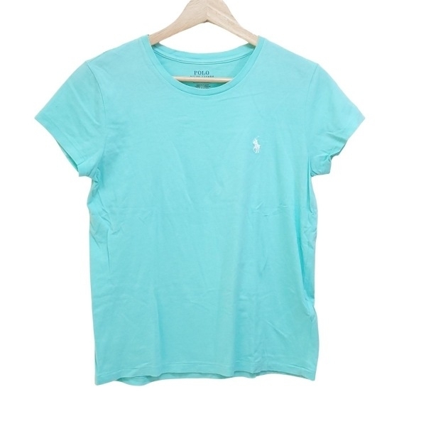 ポロラルフローレン POLObyRalphLauren 半袖Tシャツ サイズS - ライトグリーン レディース クルーネック トップス拍卖