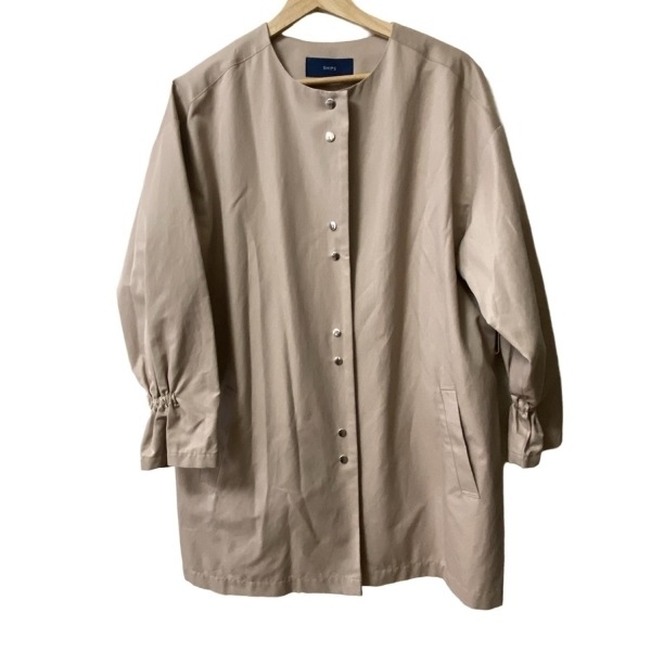 シップス SHIPS サイズF - ベージュ レディース 長袖/春/秋 コート拍卖