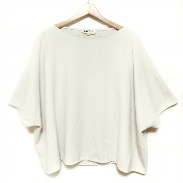 エンフォルド ENFOLD 七分袖カットソー サイズ38 M - ライトグレー レディース トップス拍卖