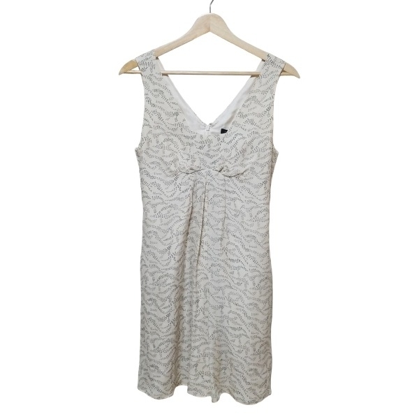 マークバイマークジェイコブス MARC BY MARC JACOBS サイズ2 S - ベージュ×黒×ダークグレー レディース ノースリーブ/ミニ 美品拍卖