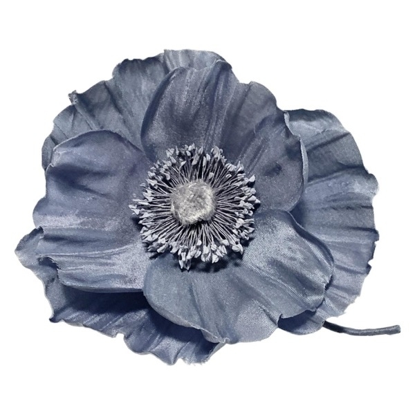 エポカ EPOCA コサージュ - ネイビー×シルバー 美品 アクセサリー(他)拍卖