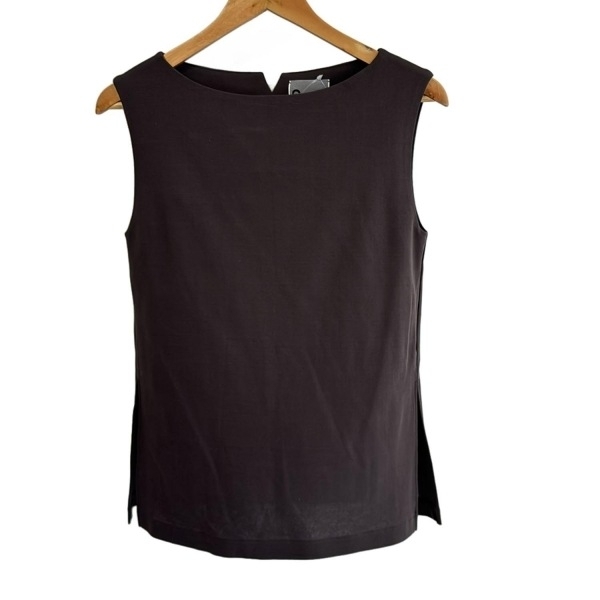 カオス Chaos ノースリーブカットソー サイズF - ダークブラウン レディース クルーネック 美品 トップス拍卖