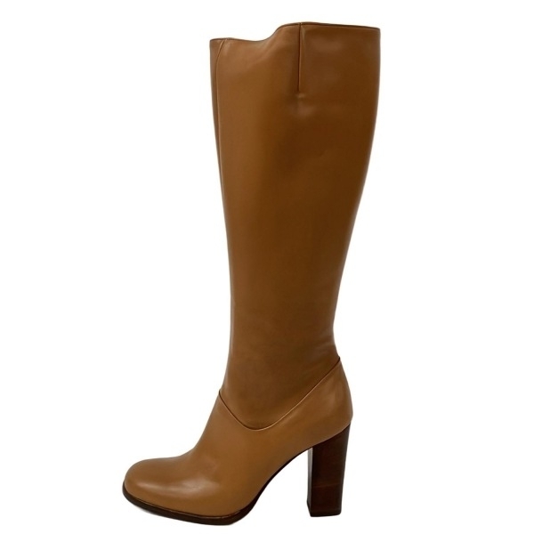 マックスマーラ Max Mara ロングブーツ 36 - レザー ライトブラウン レディース 靴拍卖