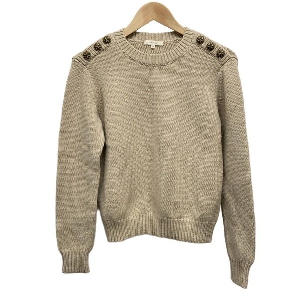 エポカ EPOCA 長袖セーター/ニット サイズ40 M - ベージュ レディース クルーネック トップス拍卖