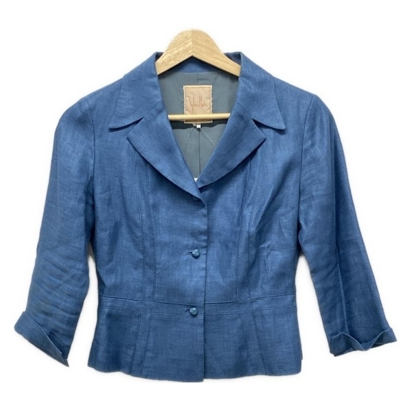 シビラ Sybilla サイズM - ブルー レディース 長袖/春/秋 美品 ジャケット拍卖