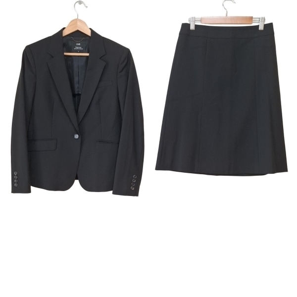 ニジュウサンク 23区 スカートスーツ - 黒 レディース レディーススーツ拍卖